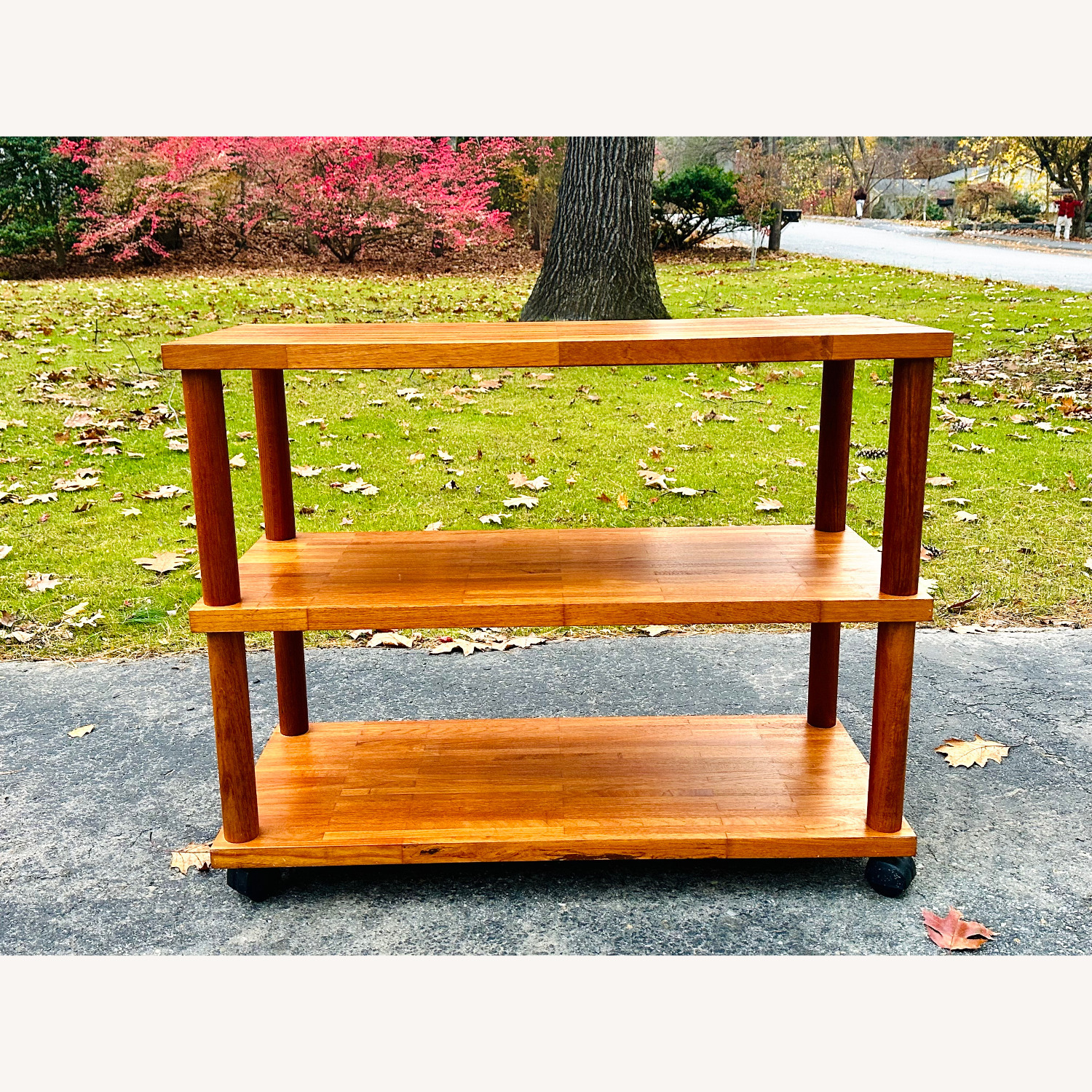 Unit of Teakwood Shelves - image-1