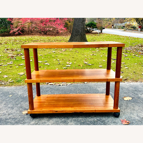 Used Unit of Teakwood Shelves for sale on AptDeco
