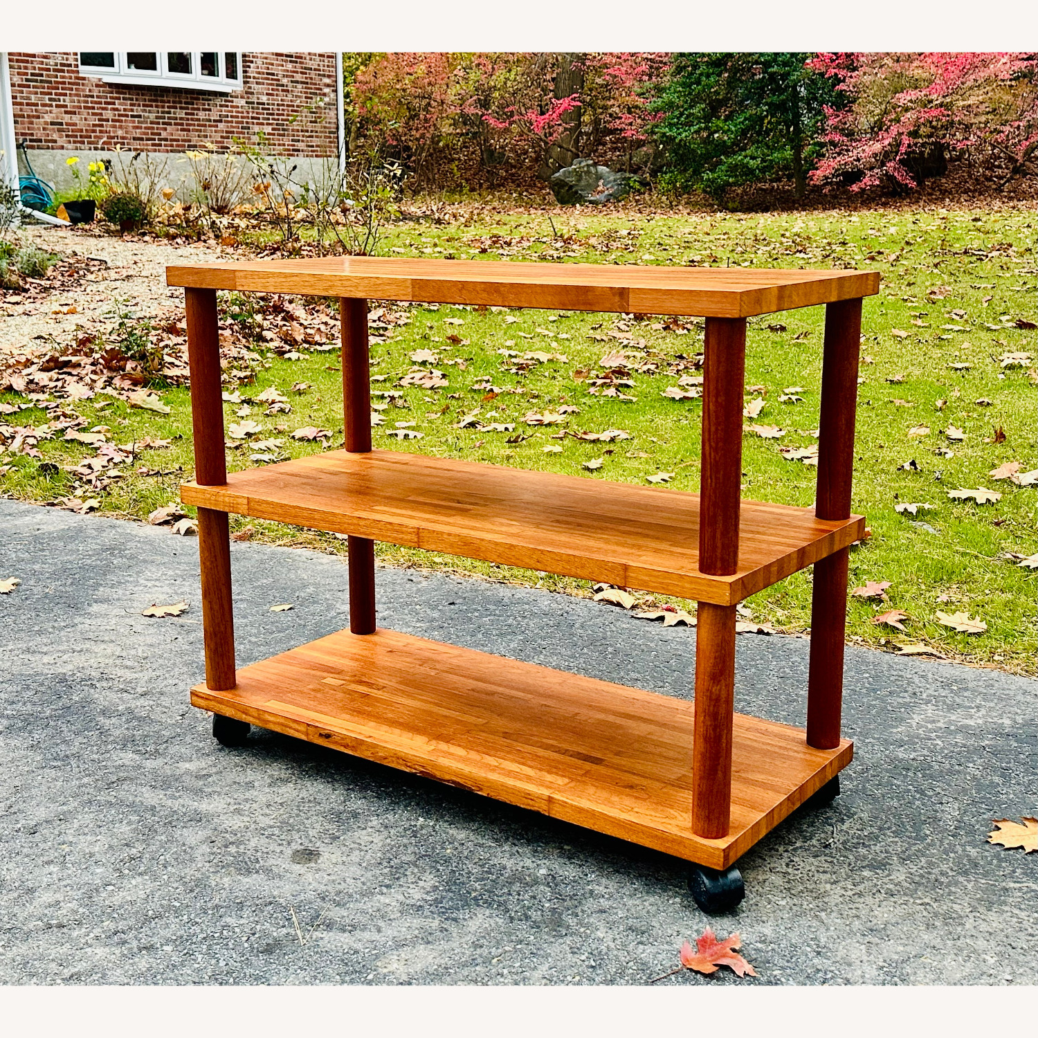 Unit of Teakwood Shelves - image-2