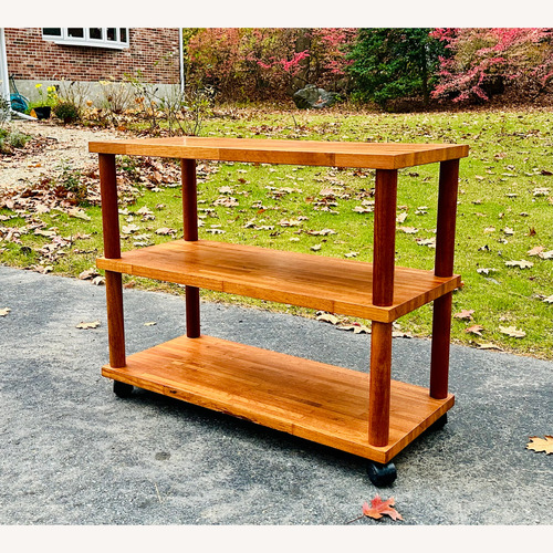 Used Unit of Teakwood Shelves for sale on AptDeco