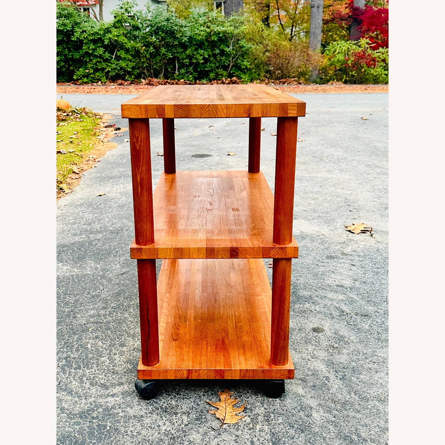 Unit of Teakwood Shelves - image-3