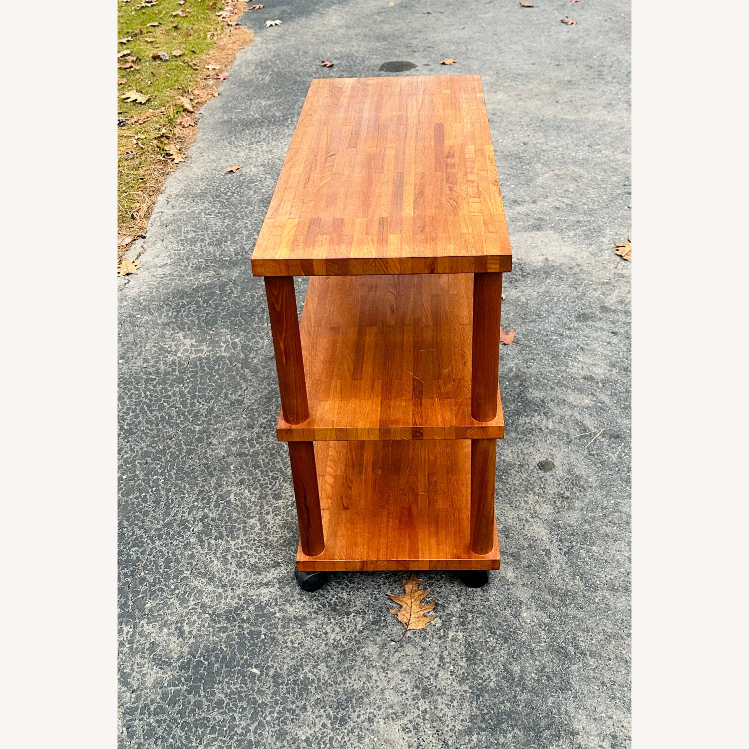 Unit of Teakwood Shelves - image-6