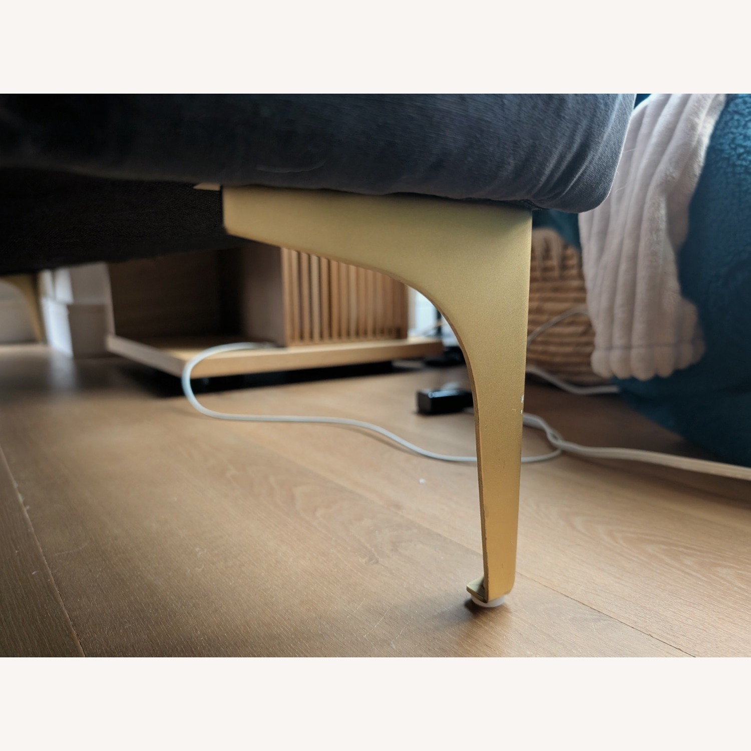 AllModern Jones Black Fabric 2 Piece Sectional - image-3