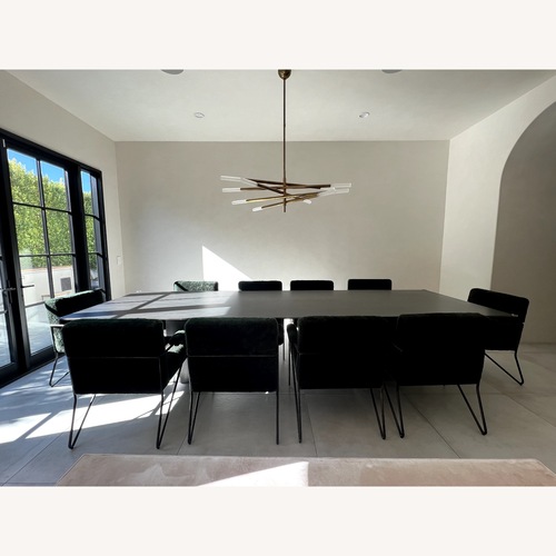 Used Oversized Dining Table Seats 10–12 for sale on AptDeco