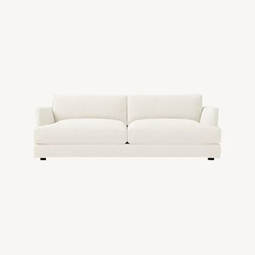 Used West Elm White Loveseat for sale on AptDeco