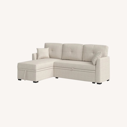 Used Wayfair Barrientez 85'' Upholstered Sleeper Sofa for sale on AptDeco