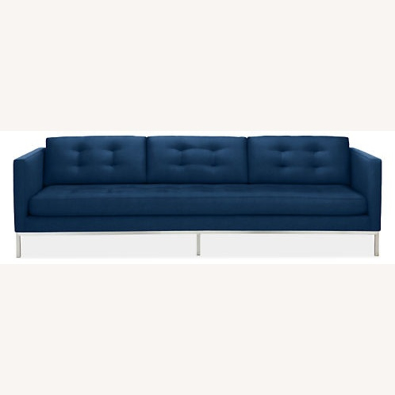 Room & Board Sabine Blue Velvet Sofa - image-5