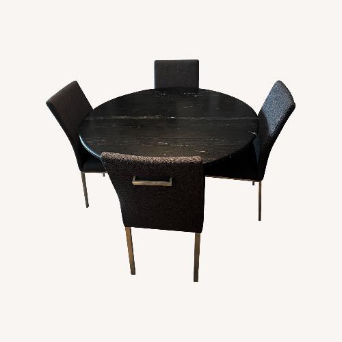 Used Black Dining Table for sale on AptDeco