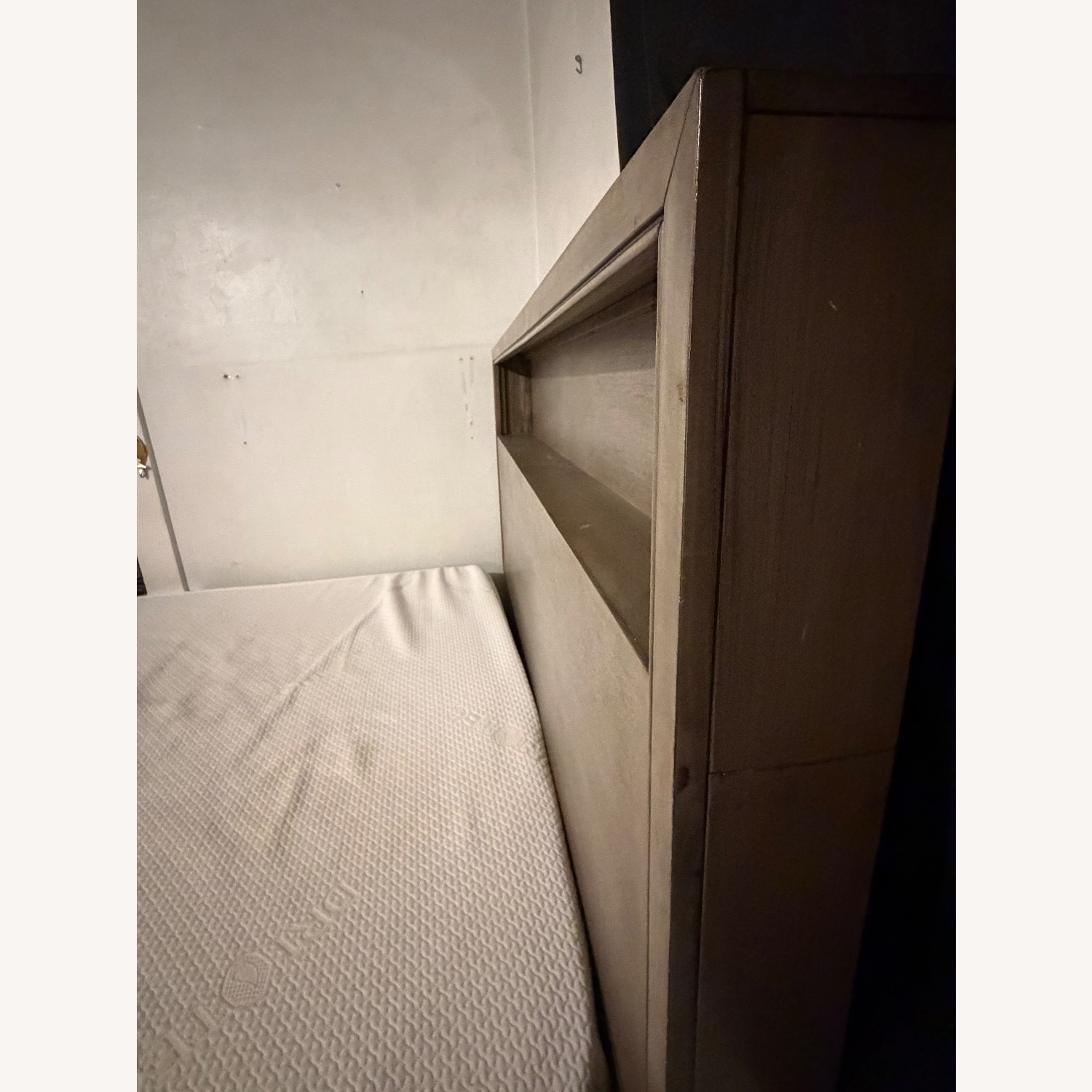 Ashley Furniture Dark Brown Wood Full Bed - image-2