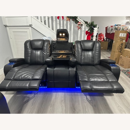 Used Kingvale Court Dual Power Reclining Sofa for sale on AptDeco