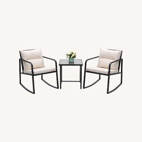 Used Devoko White Patio Furniture for sale on AptDeco