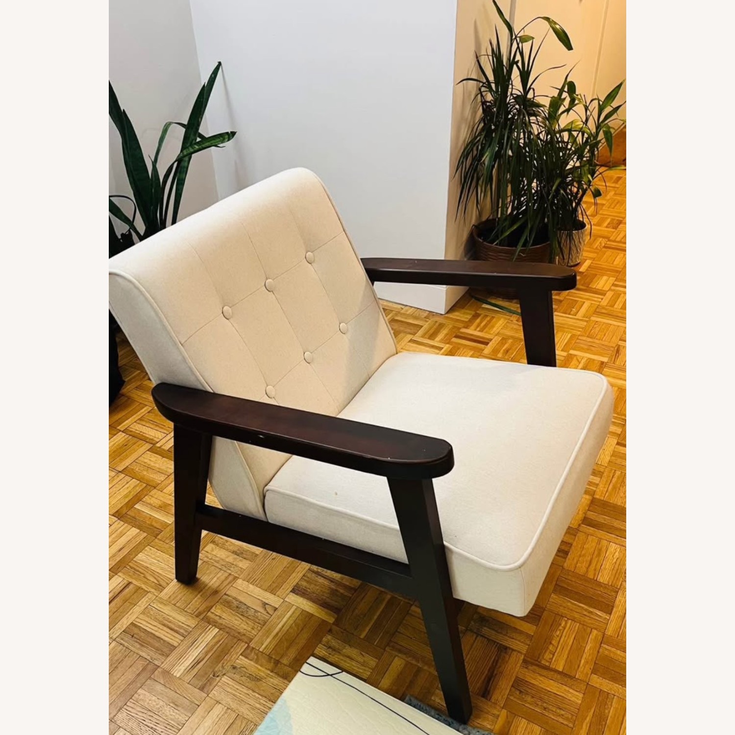 Accent Chair - 27.5" Wide Upholstered Armchair - image-1