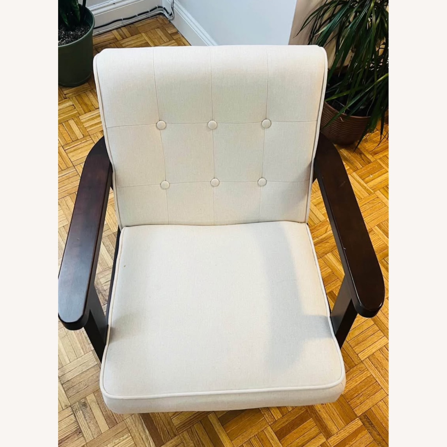 Accent Chair - 27.5" Wide Upholstered Armchair - image-2