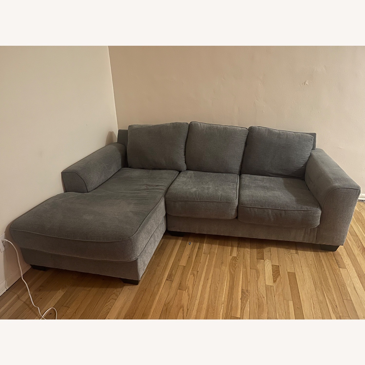 Ashley Furniture Castano Dark Gray 2 Piece Sectional - image-4