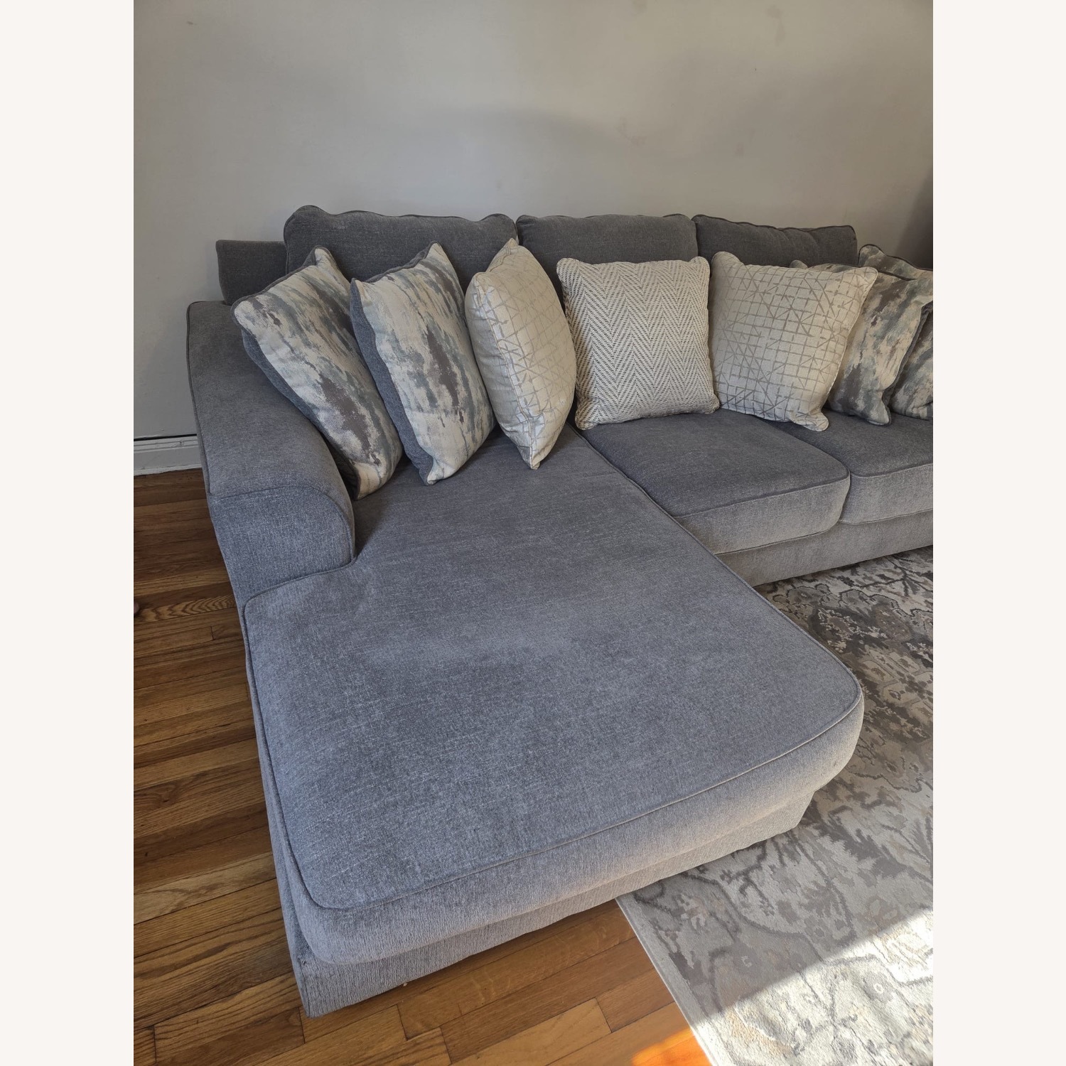 Ashley Furniture Castano Dark Gray 2 Piece Sectional - image-5