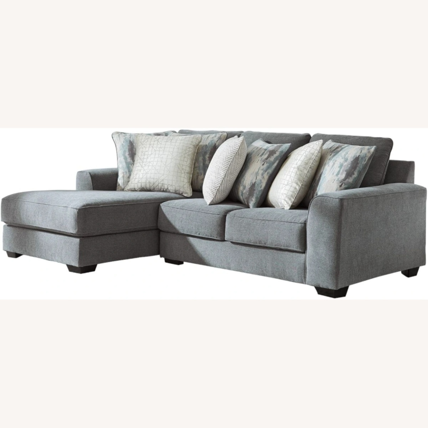 Ashley Furniture Castano Dark Gray 2 Piece Sectional - image-12