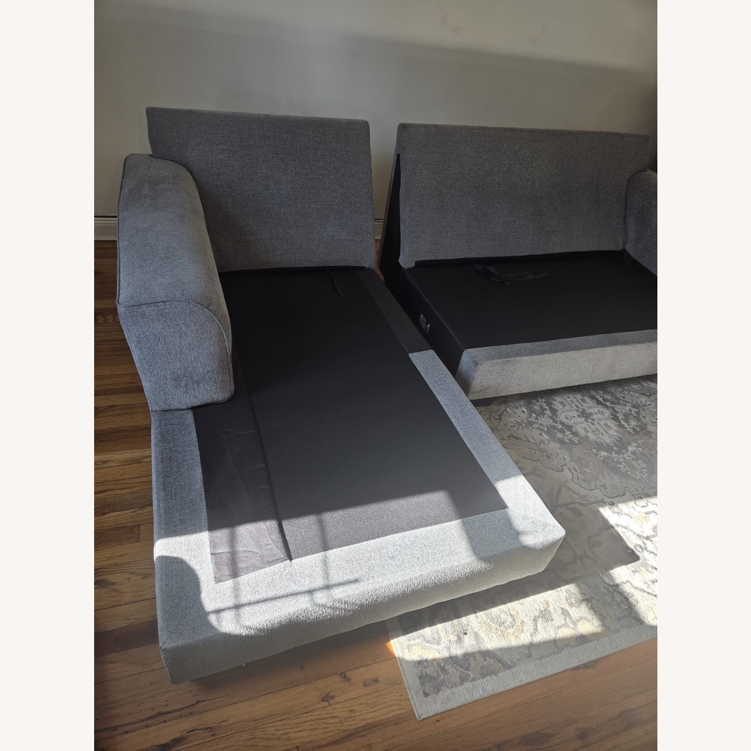 Ashley Furniture Castano Dark Gray 2 Piece Sectional - image-3