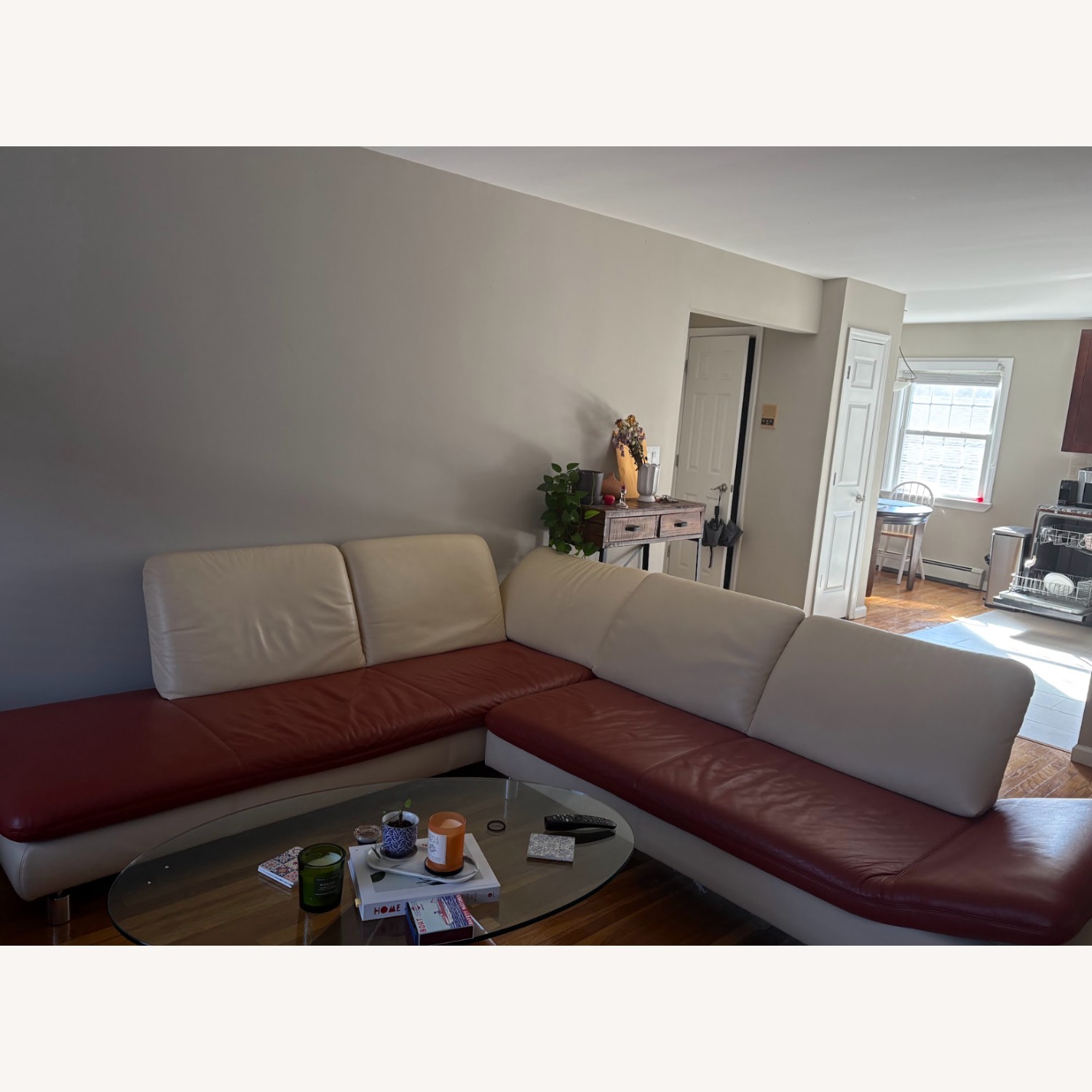 Koinor Leather 2 Piece Sectional - image-2