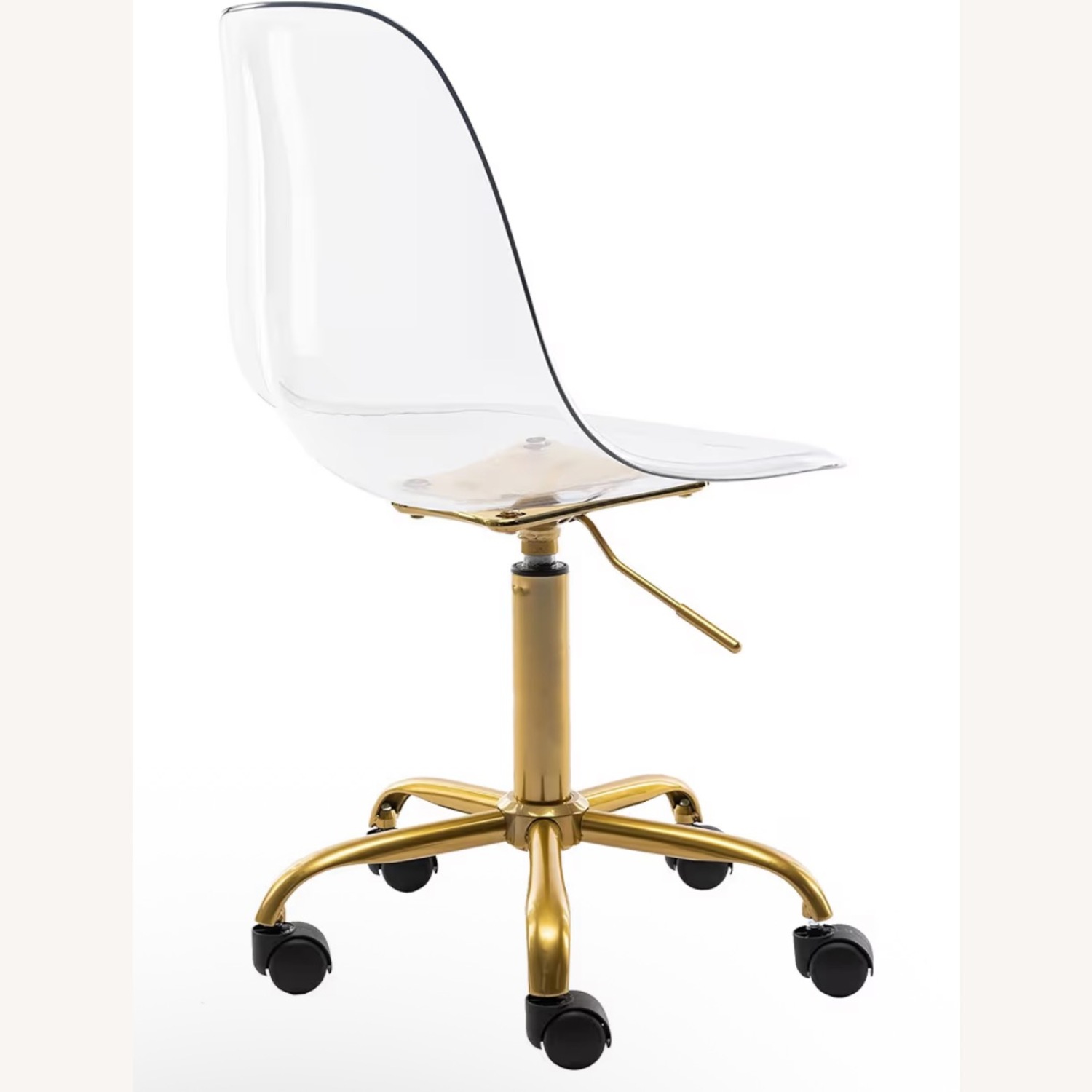 Amazon Transparent Plastic Office Chair - image-2