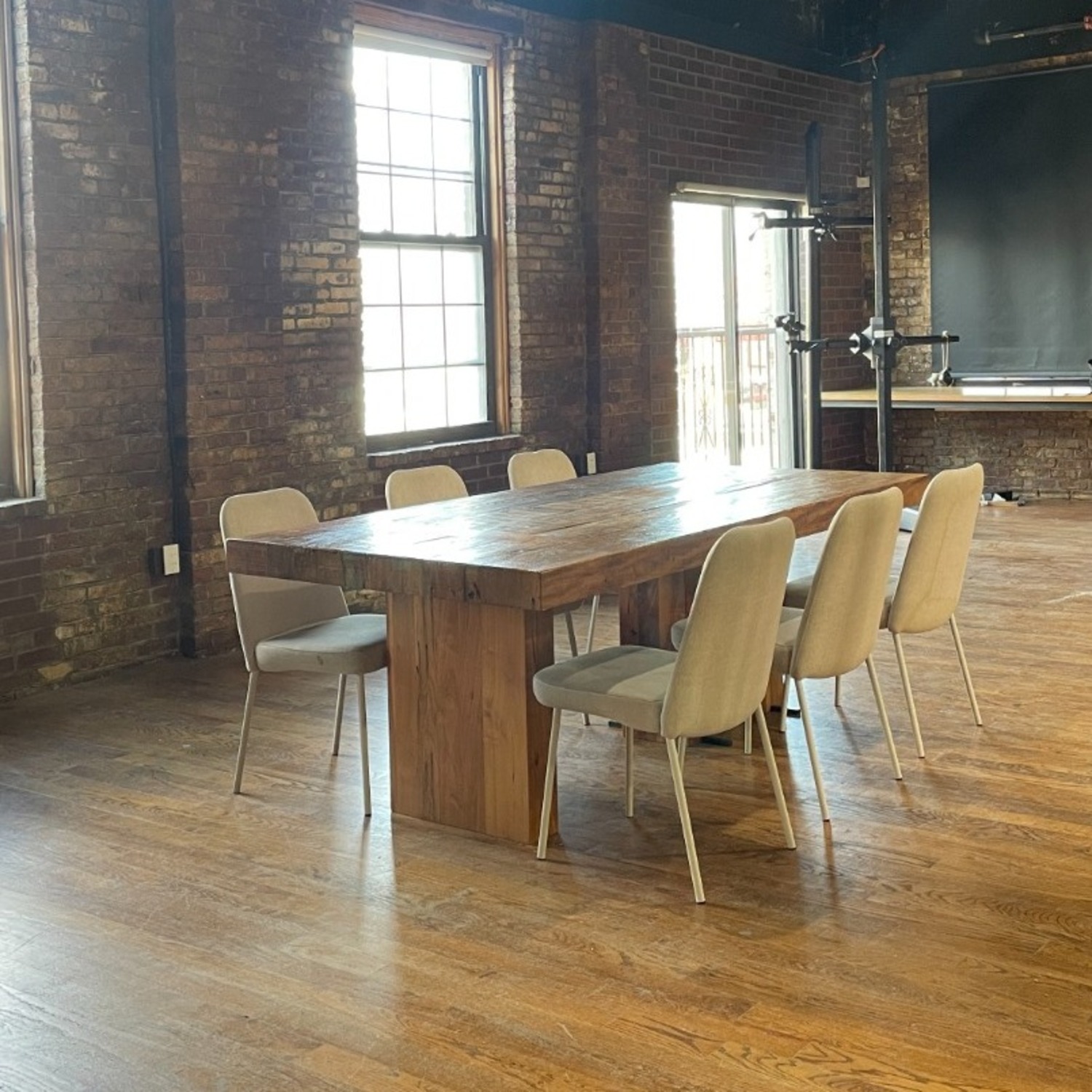 ABC Carpet and Home Reclaimed Wood Dining Table - image-1