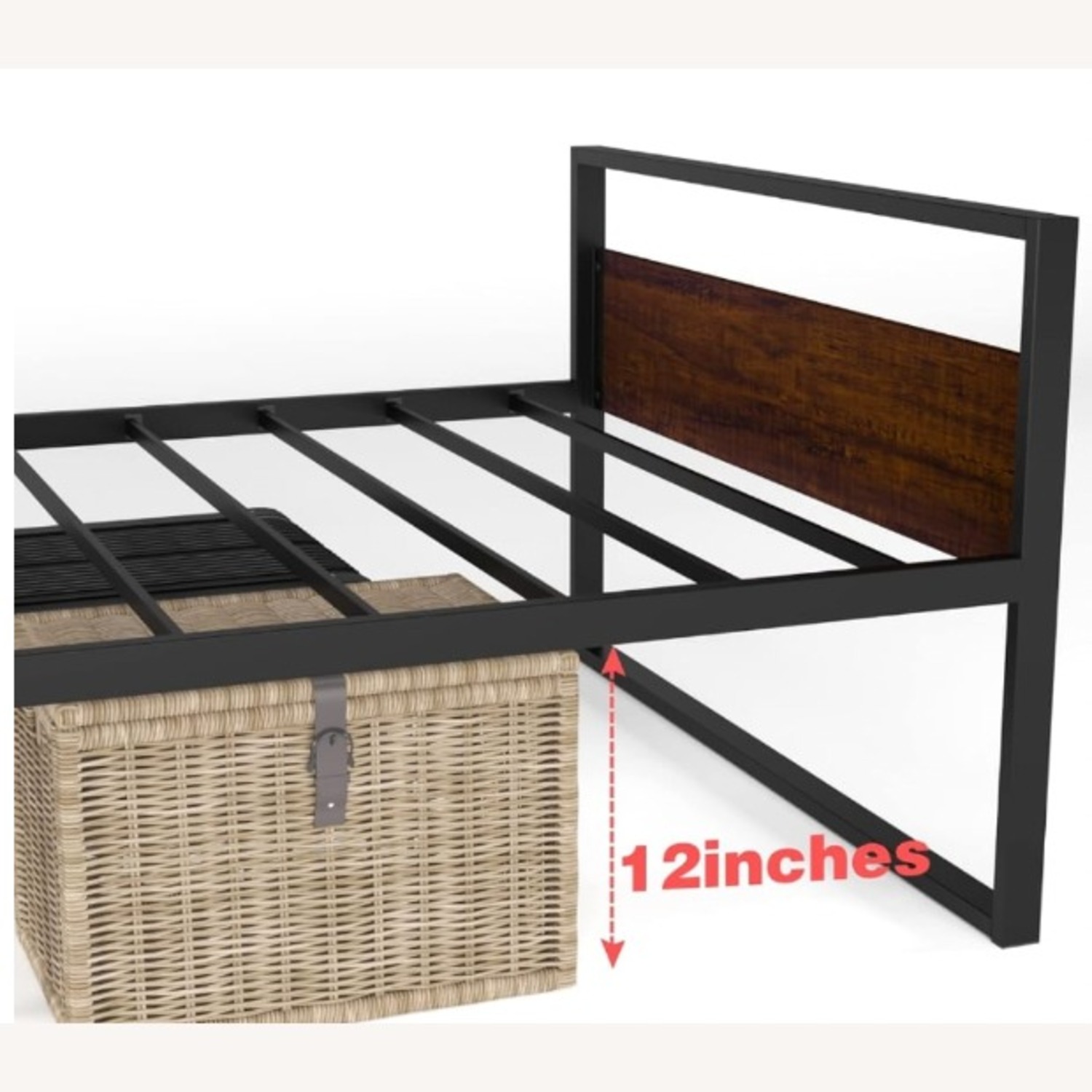 Modern Wood + Metal Twin Daybed / Sofa Bed - image-4