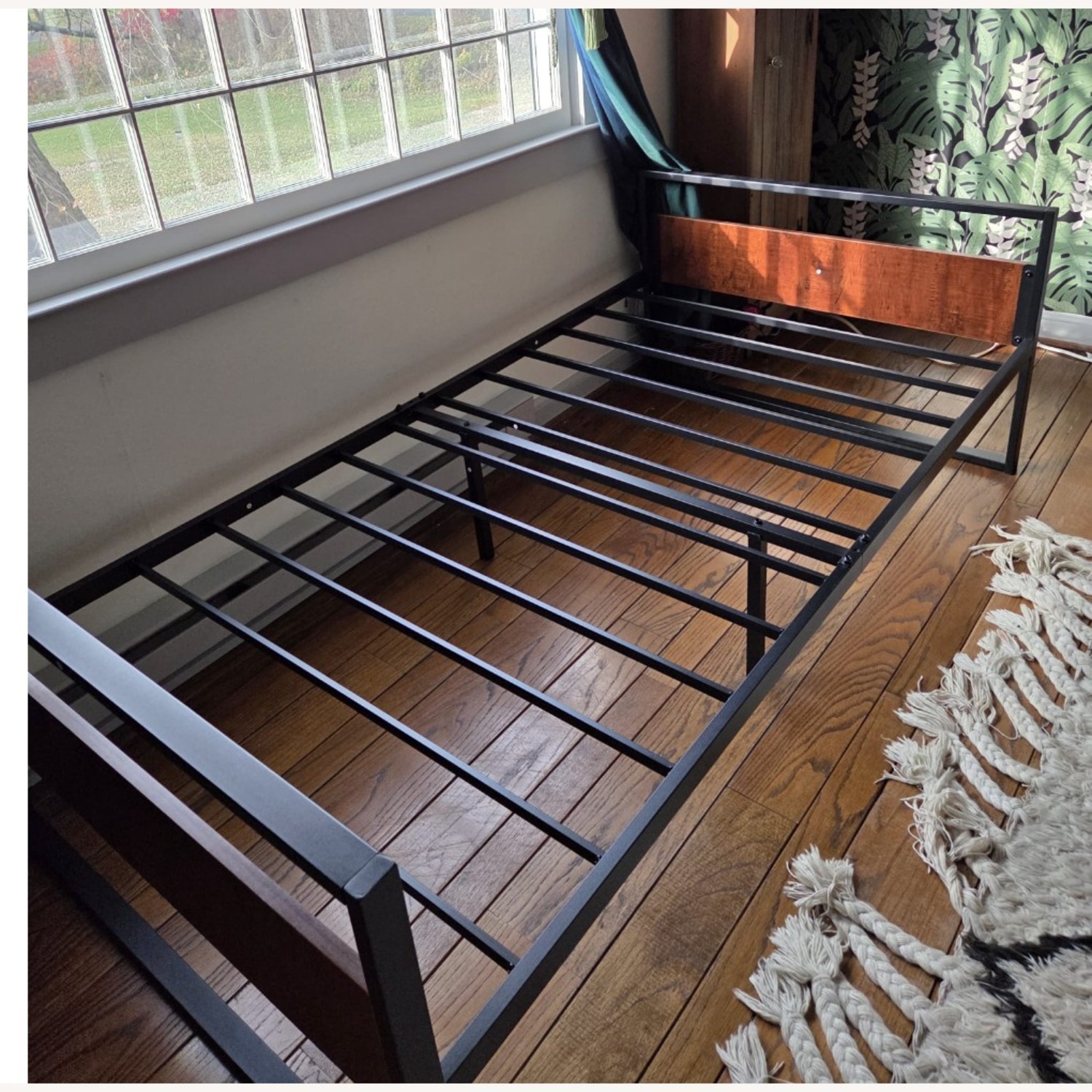 Modern Wood + Metal Twin Daybed / Sofa Bed - image-5