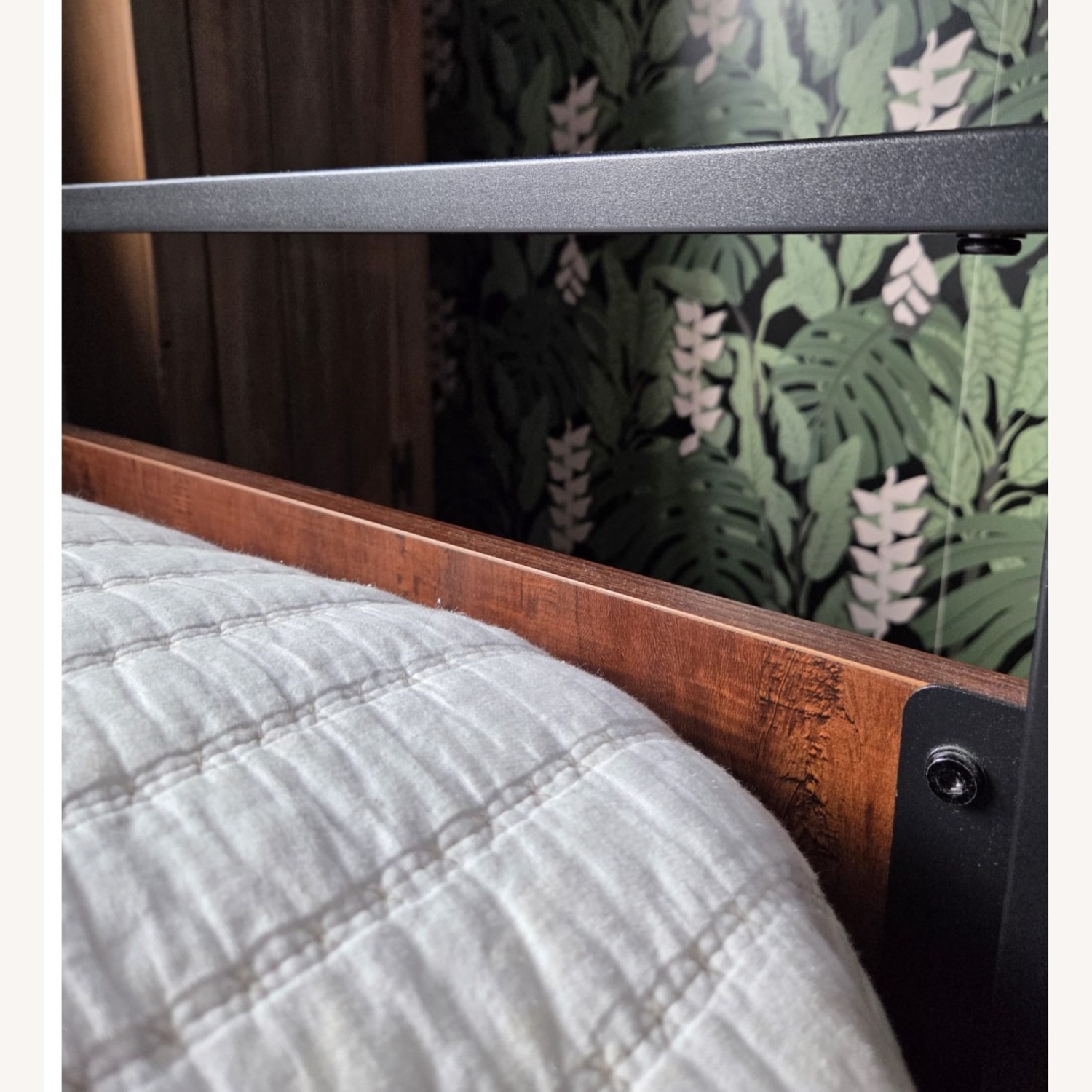 Modern Wood + Metal Twin Daybed / Sofa Bed - image-8