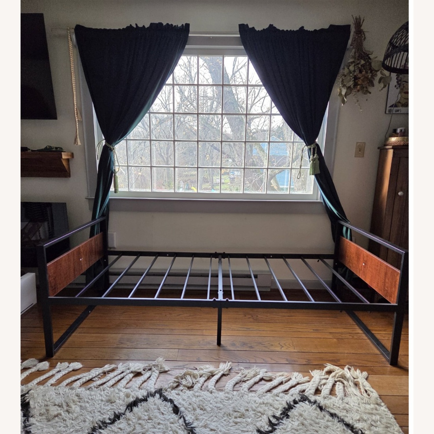 Modern Wood + Metal Twin Daybed / Sofa Bed - image-9