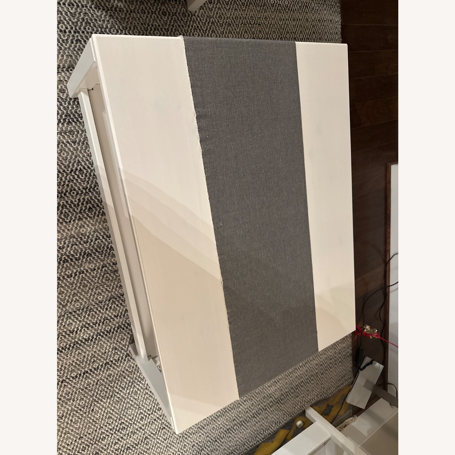 IKEA White Wood Coffee Table - image-1