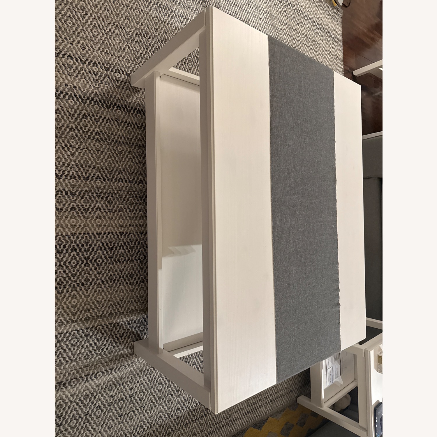 IKEA White Wood Coffee Table - image-4