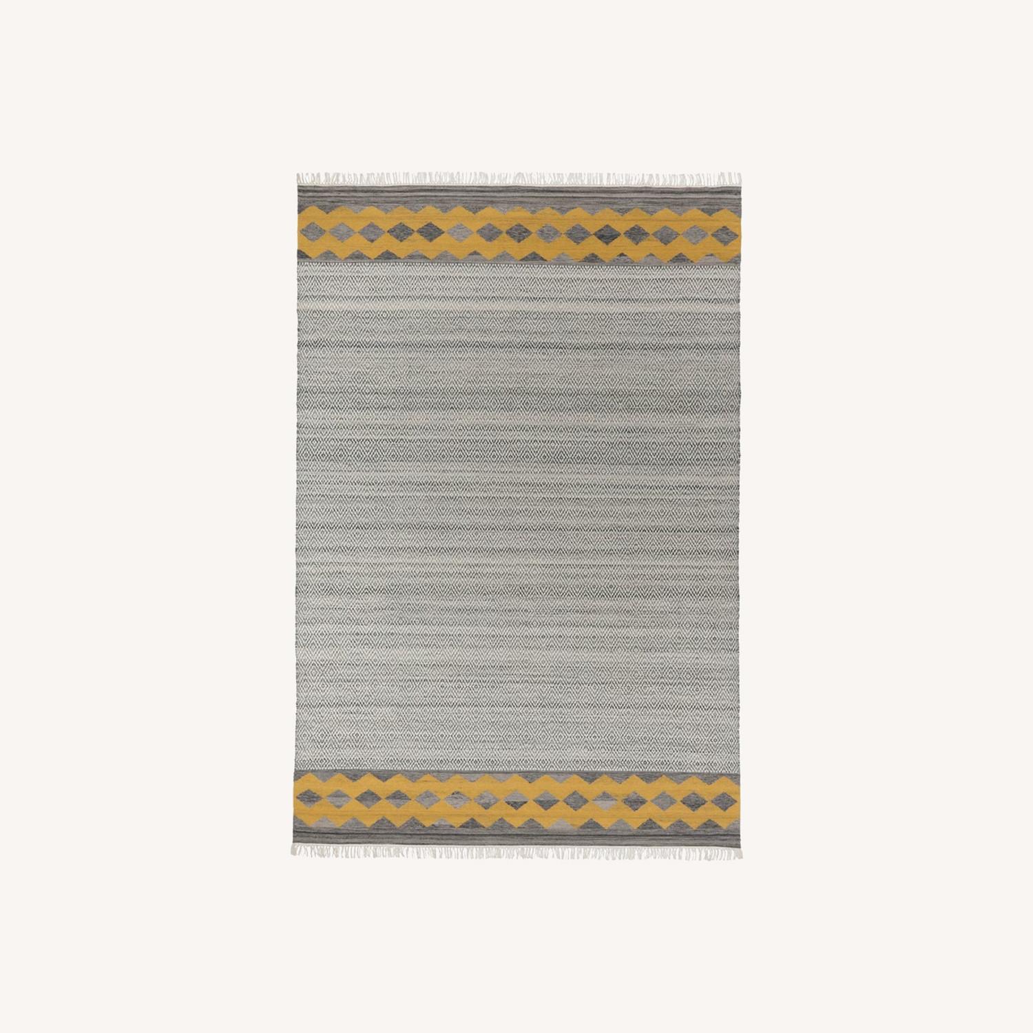 IKEA RYSSGRÄS Light Gray Area Rug 8' x 10' - image-0
