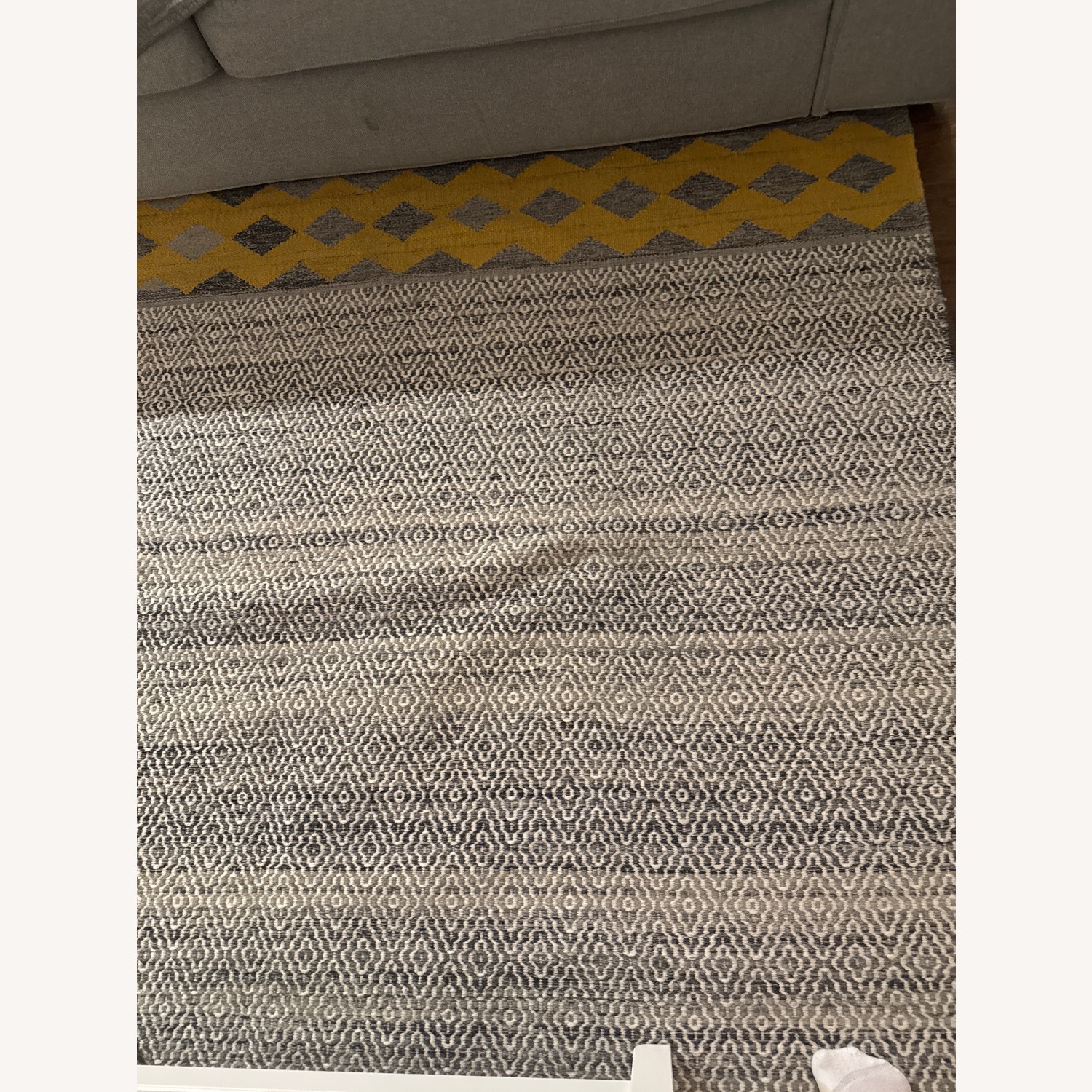 IKEA RYSSGRÄS Light Gray Area Rug 8' x 10' - image-1