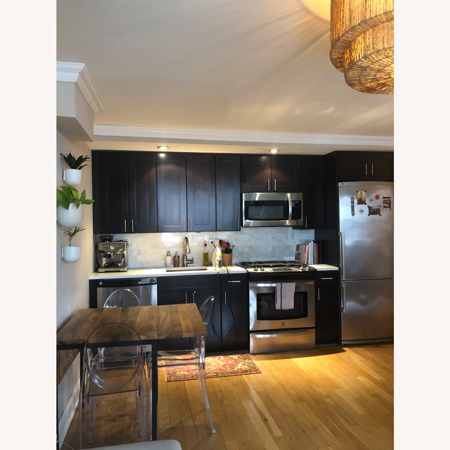 West Elm Box Frame Drop Leaf Extendable Table 24"–48" - image-8