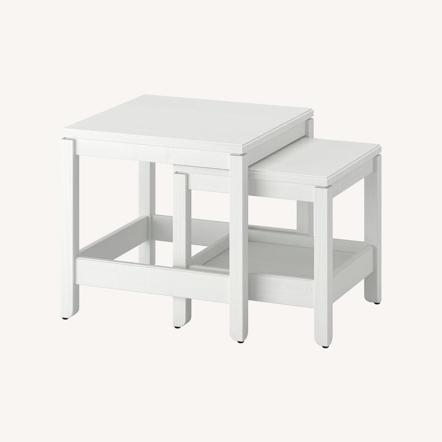 IKEA White Coffee Table - image-0