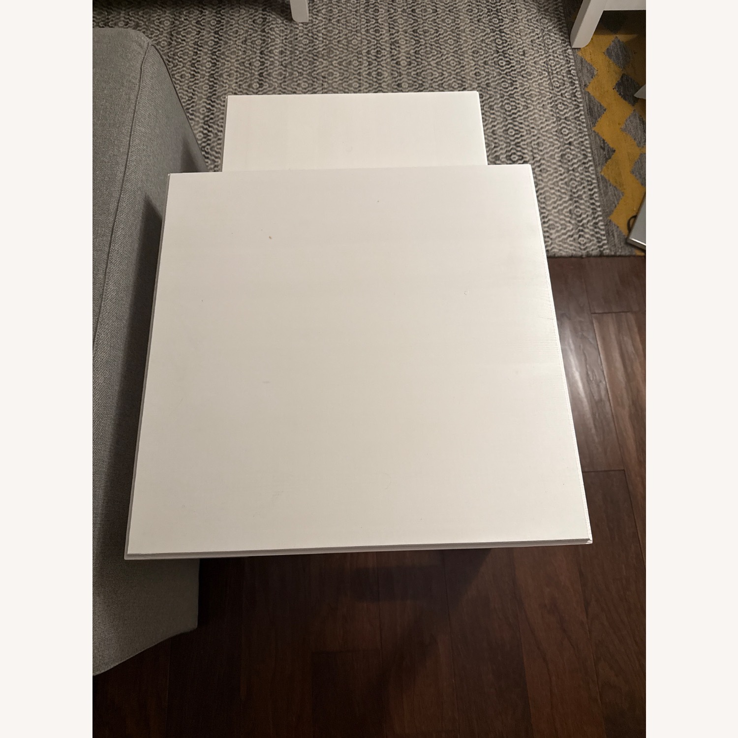 IKEA White Coffee Table - image-3
