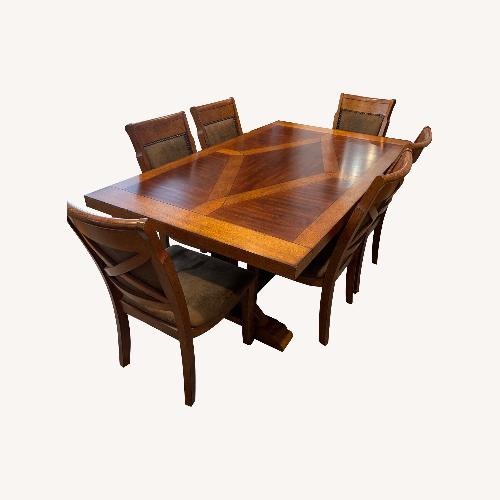 Used 8 Chairs With Matching Dining Room Table for sale on AptDeco