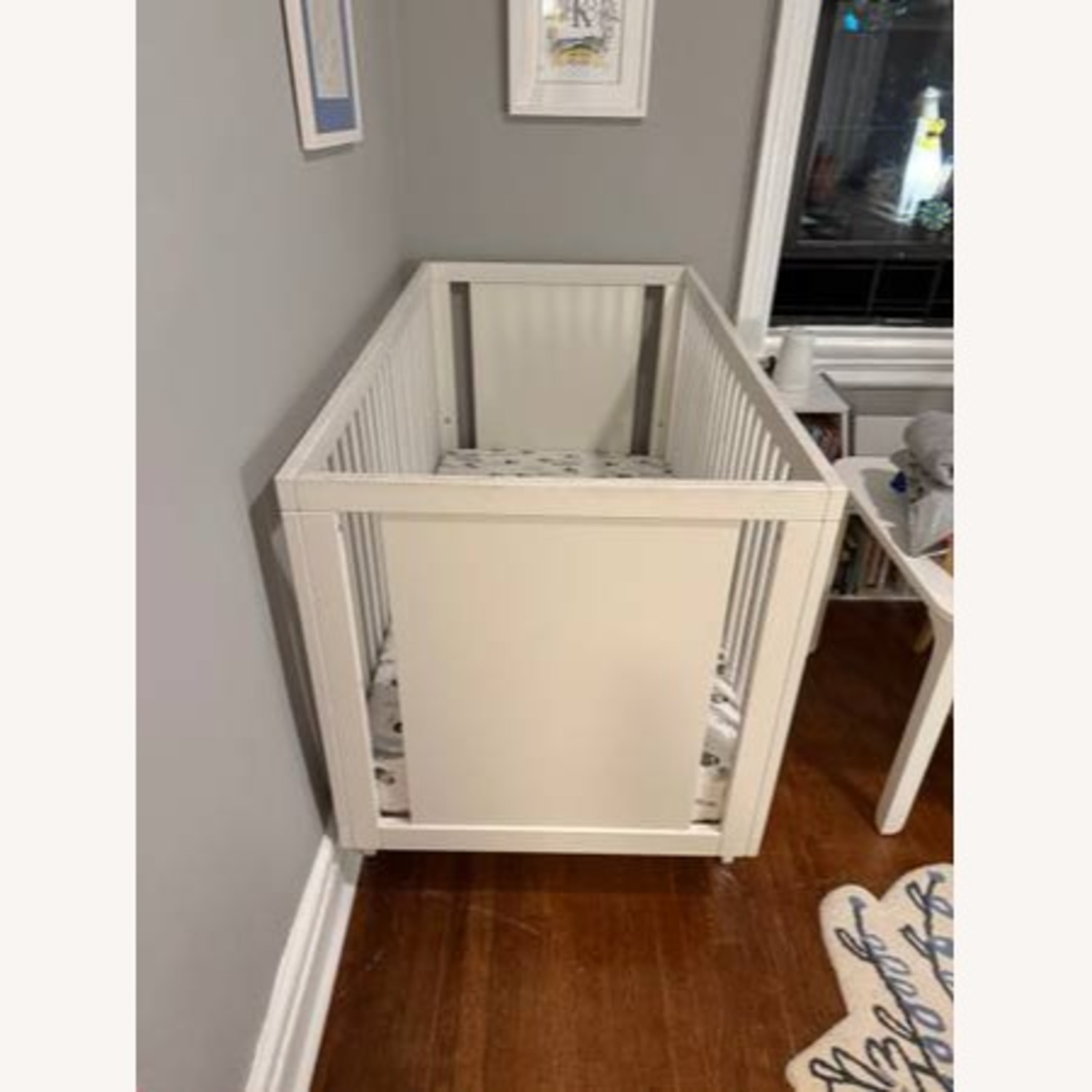 Oeuf Sparrow Crib White - image-2