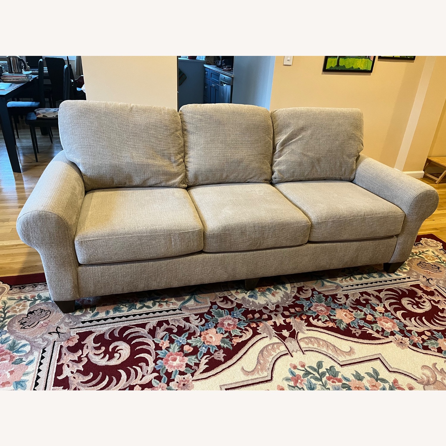Bassett Bench Made Fabric 3+ Seater Sofa - image-1