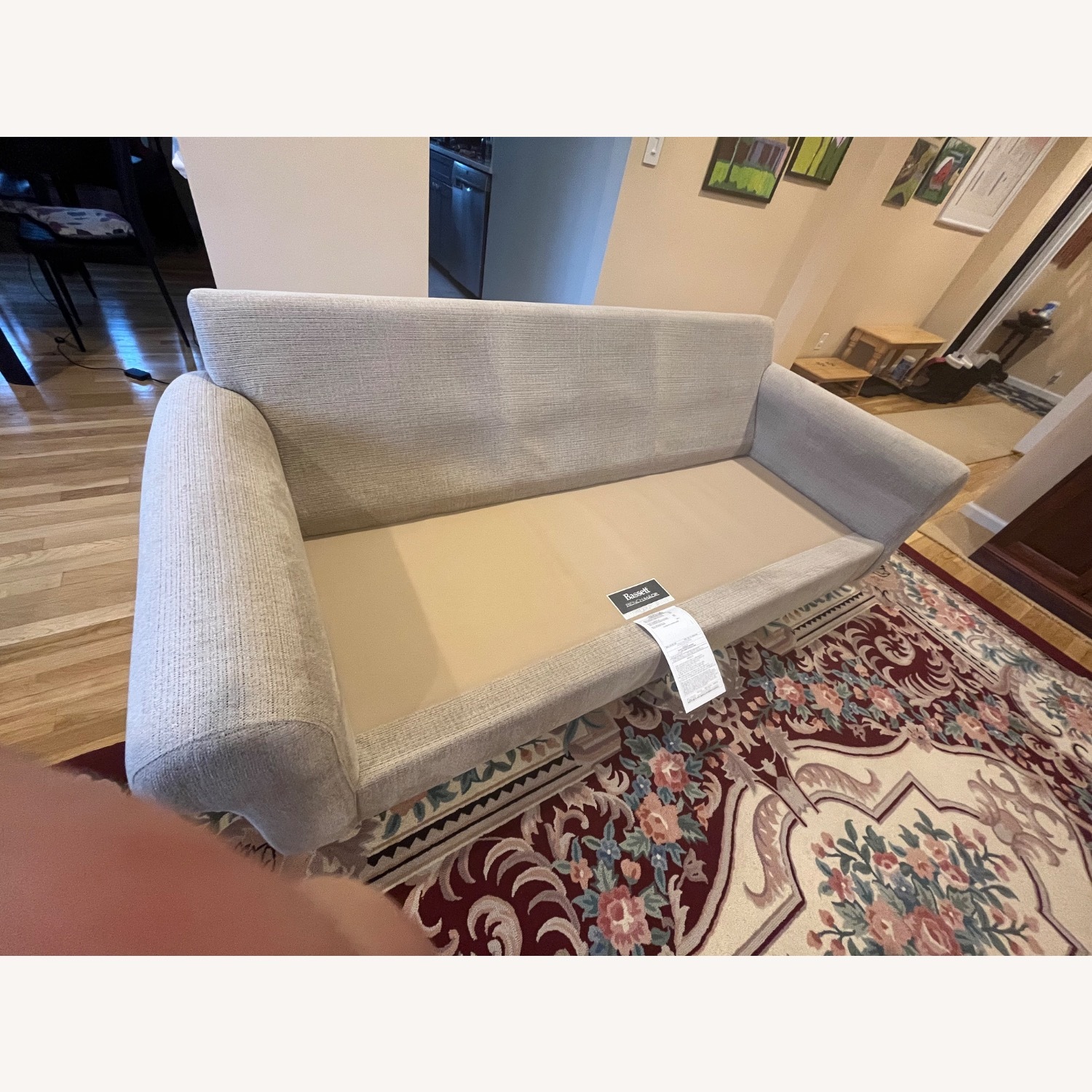 Bassett Bench Made Fabric 3+ Seater Sofa - image-7