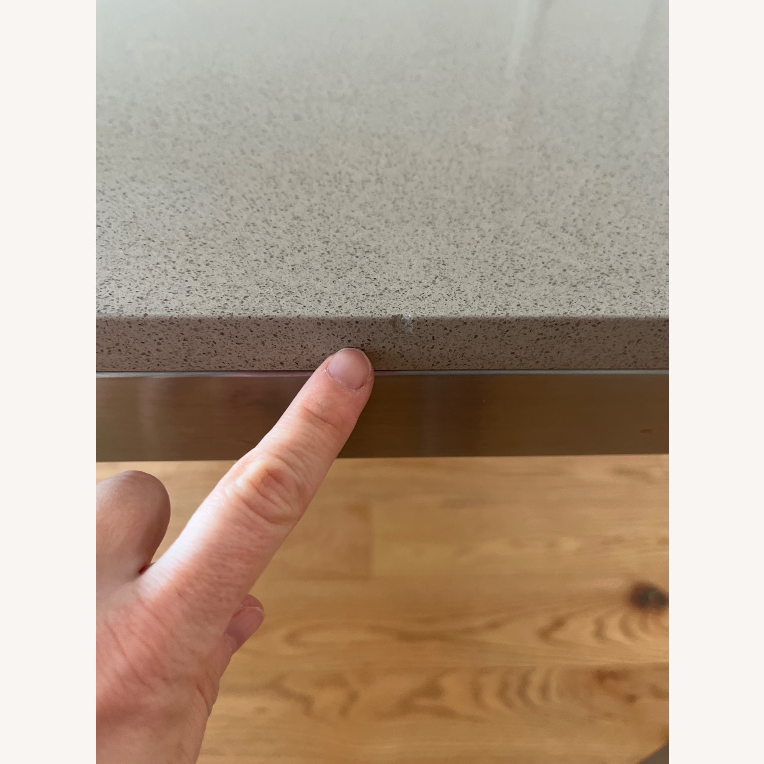 Room & Board Parsons Stainless Steel Dining Table - image-3