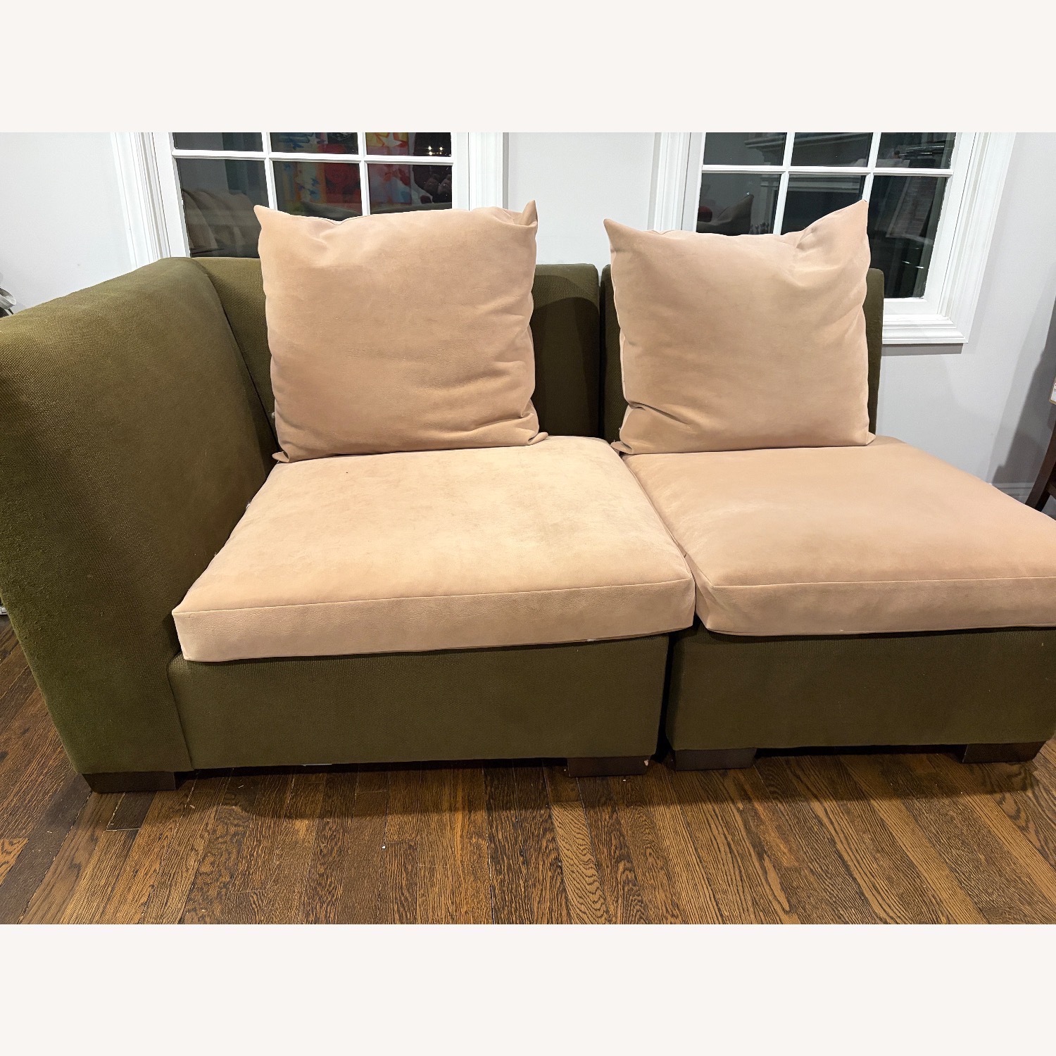 Ralph Lauren 6-Seat Sectional Couch - image-1