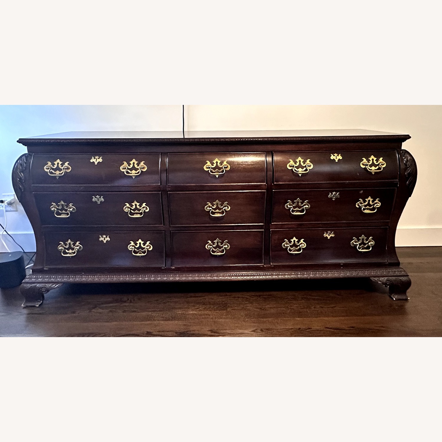 Century Furniture Bombay Dark Brown Wood Dresser - image-0