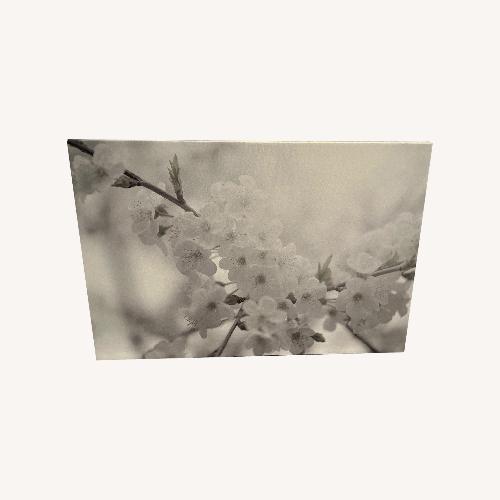 Used Flowers on Canvas Print for sale on AptDeco