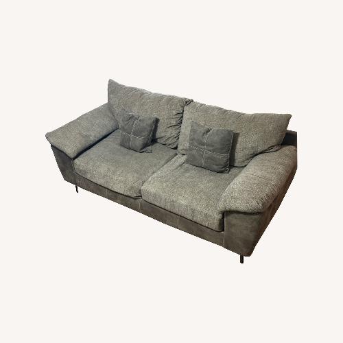 Used Light Gray 2 Piece Sectional for sale on AptDeco
