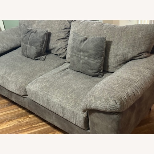 Used Light Gray 2 Piece Sectional for sale on AptDeco