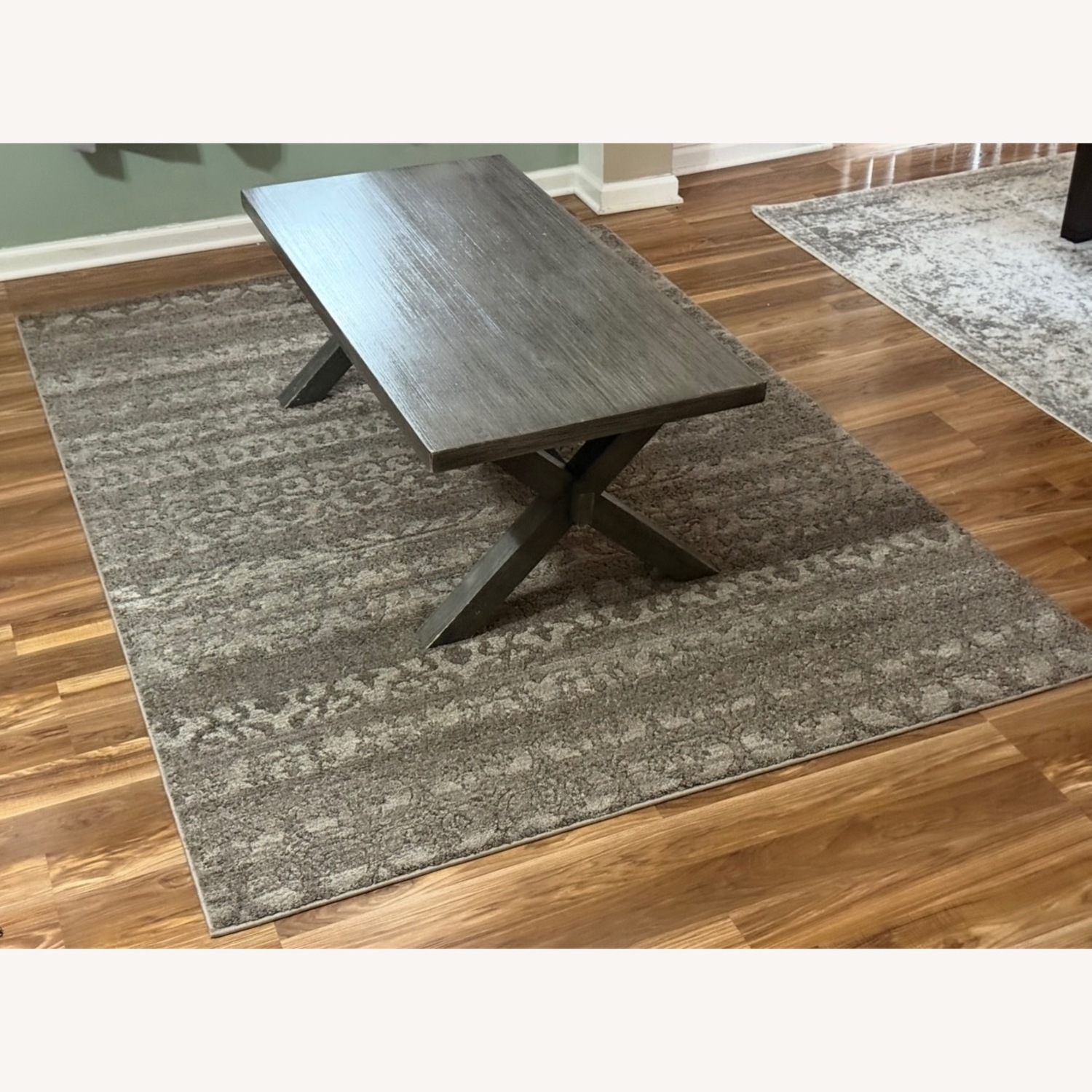 Emmitt Light Gray Wood Coffee with Side Tables - image-2