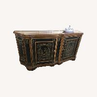 Drexel Hampshire Dark Brown Wood Sideboard