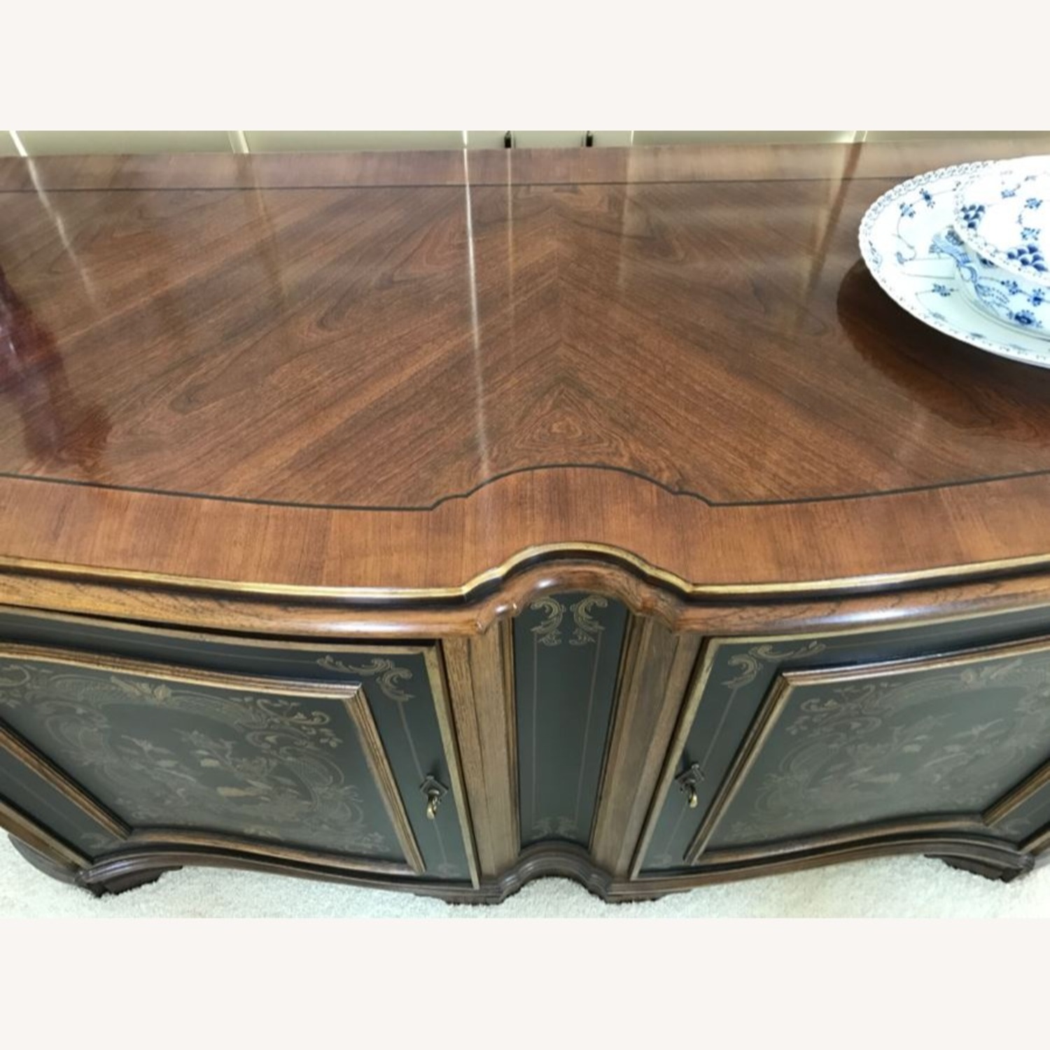 Drexel Hampshire Dark Brown Wood Sideboard - image-2