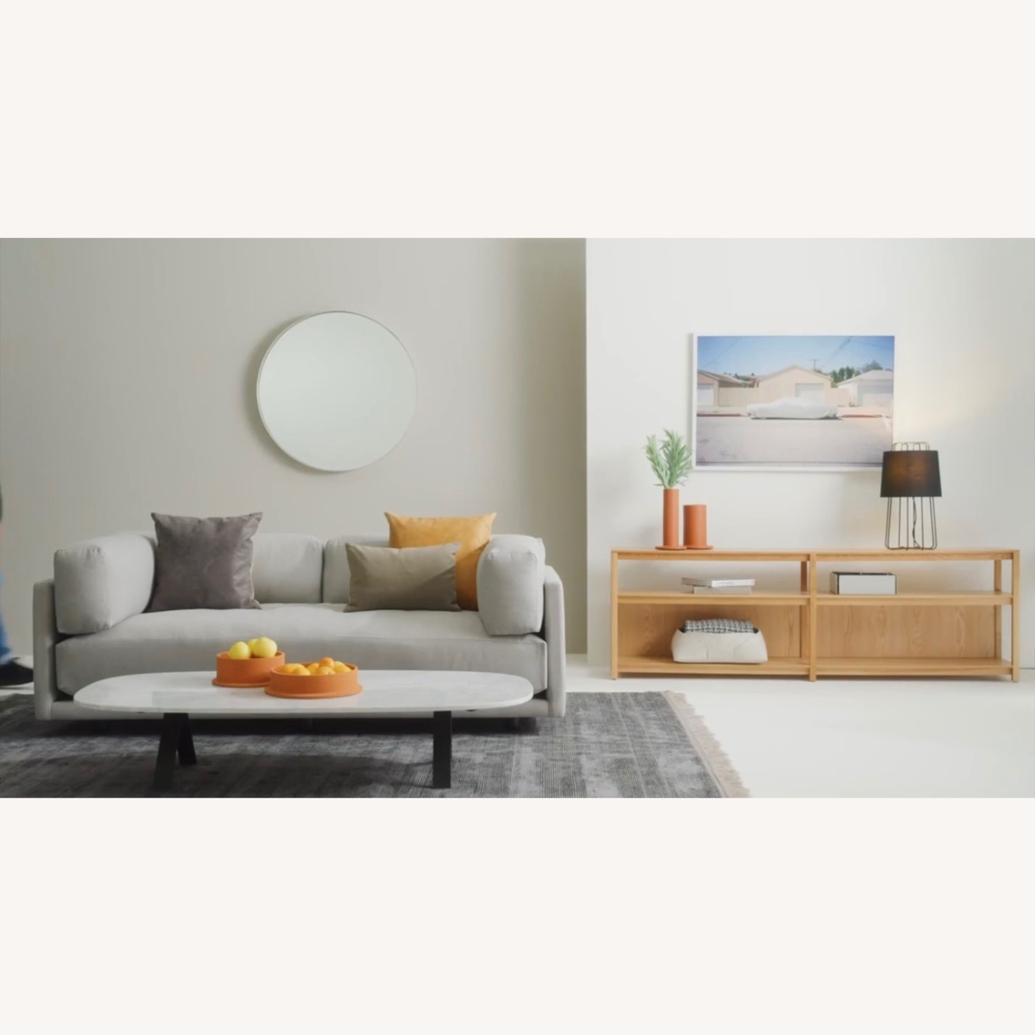 Blu Dot Sunday Light Gray 3+ Seater Sofa - image-5