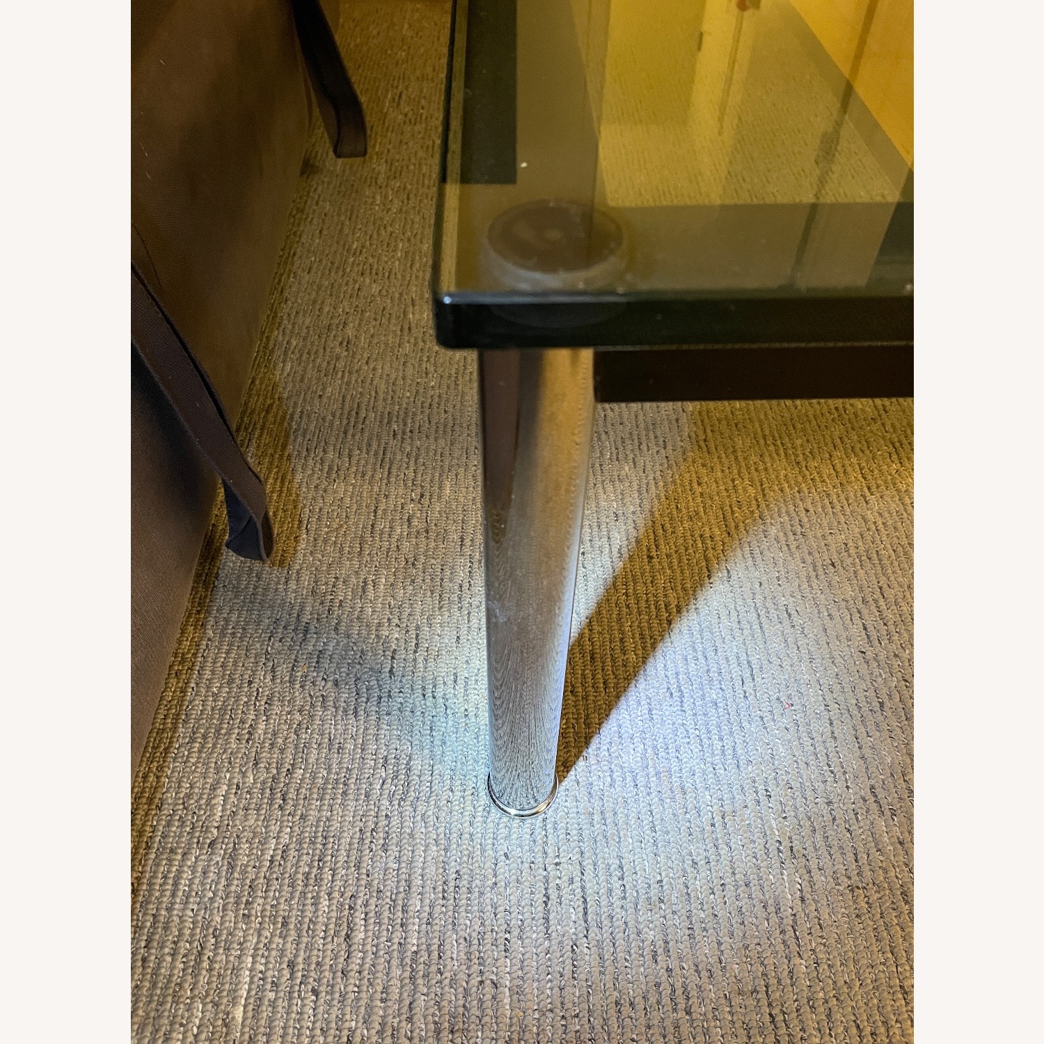 Cassina Transparent Glass Coffee Table - image-8